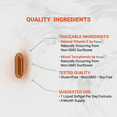 thumbnail image 2 of Naturalis Sunflower Vitamin E 670mg (1000 IU) with Mixed Tocopherols | Essential Skin Vitamin & Immune Support | Non-GMO, Soy & Gluten Free | Pack of 2, 2 of 8