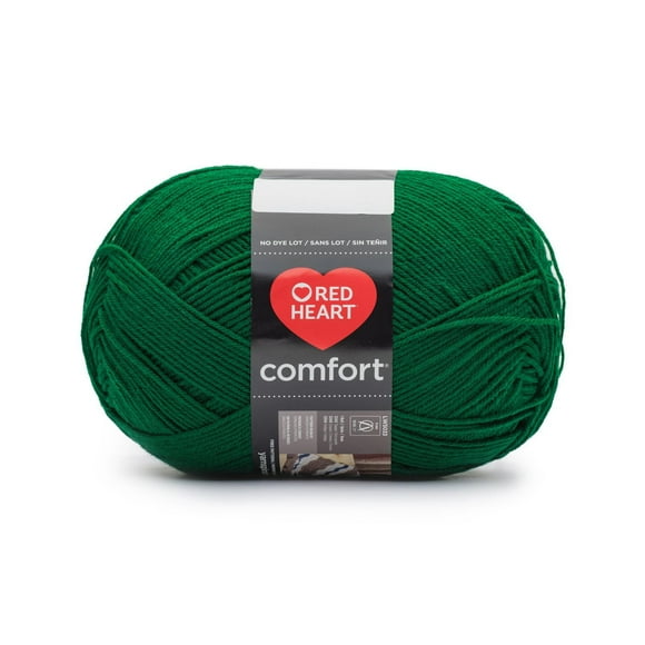 Red Heart® Comfort® Yarn, Solid, Acrylic #4 Medium, 16oz/454g, 867 Yards