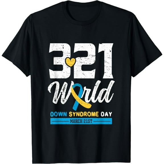 World Down Syndrome Day March 21st - Down Syndrome, Awareness T-Shirt mens t hirt men,black,women,misfits,journey ,boys
