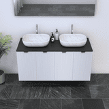 Nicole 4D 120 Double Sink Floating Bathroom Vanity - Walmart.com