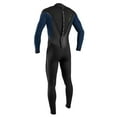 thumbnail image 2 of O'Neill Men's Psycho Tech 3/2+mm Back Zip Full Wetsuit S Black/abyss (5334), 2 of 3