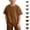 Yellow, variant on Auroural Toddler Boys Summer Clothes 3T-4T Summer Thin Short Sleeve Casual Round-Neck Top for Small and Medium-Sized Children