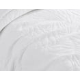 thumbnail image 3 of Chezmoi Collection Linden 3-Piece Floral Leaves Reversible Cotton Quilt Set, 3 of 8