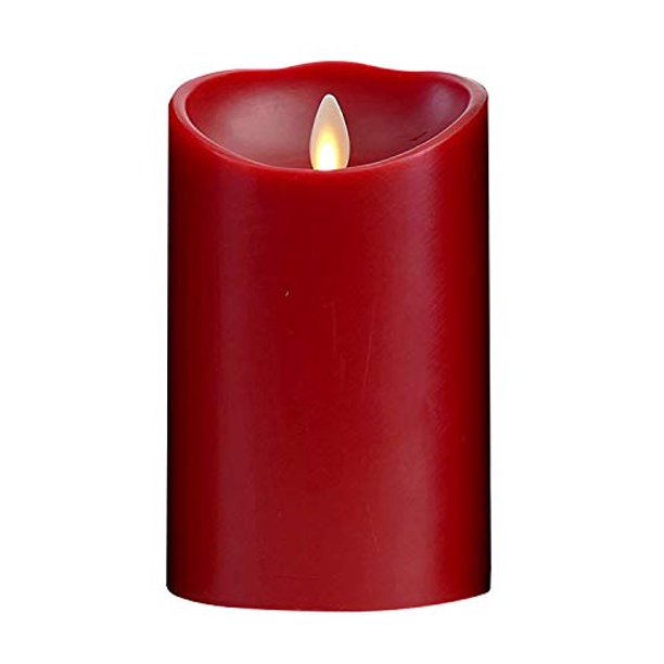 AGLARY Battery Operated Candles with Remote Control, Cinnamon Scented 5