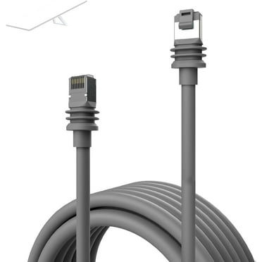 2024 New Starlink Cables, Starlink Rectangular Satellite V3150 Ft(about 46m) Cable Cord, Grey, Router