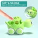 thumbnail image 3 of Baby car toys for 1 one year old girl & boy, pink rattle push car, 3 of 4