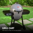 thumbnail image 5 of AKORN® Auto-Kamado™ Charcoal Kamado Grill with Digital Control in Gray, Model E6480, 5 of 10