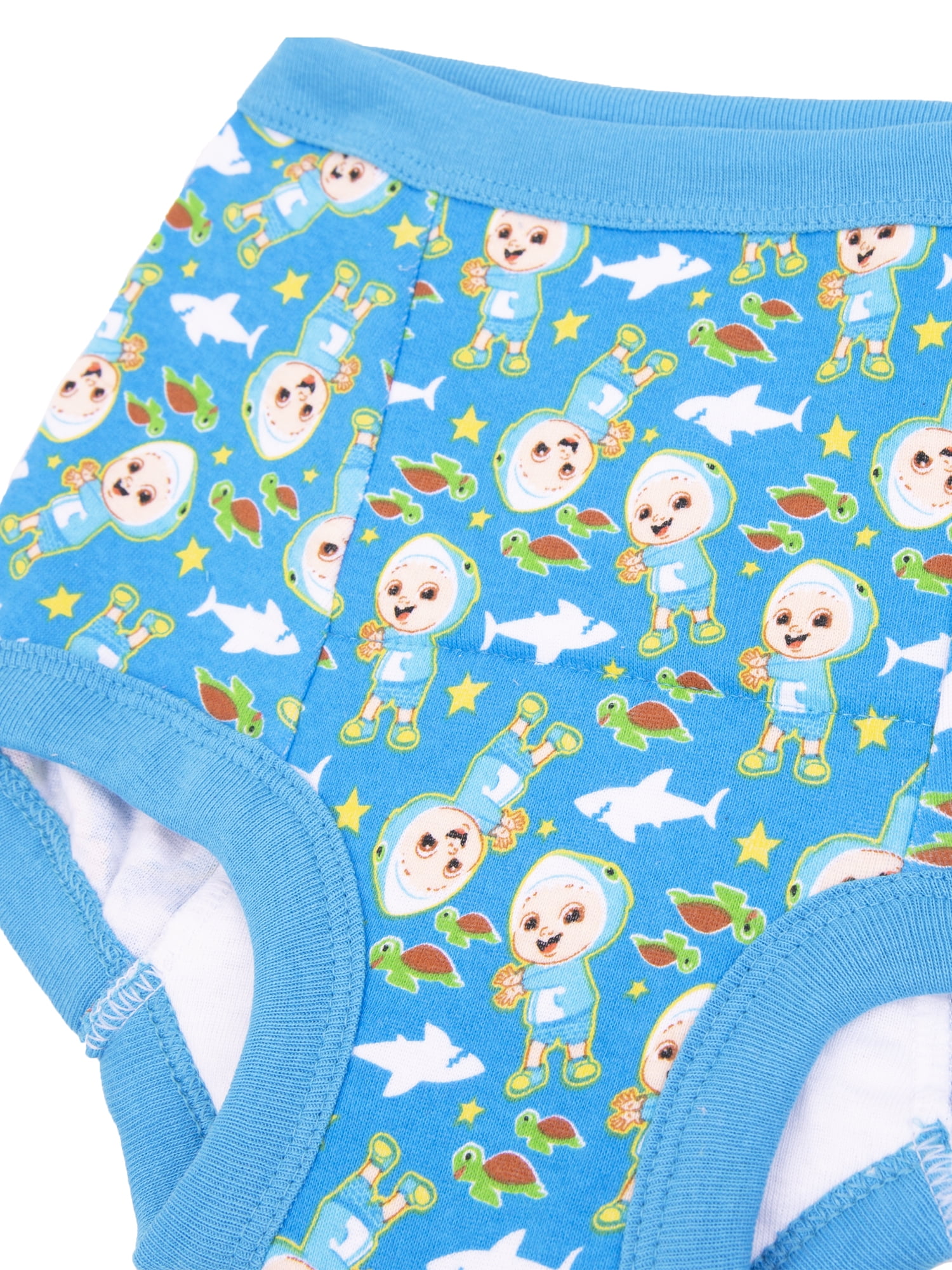 Cocomelon Toddler Boys Briefs 6-Pack Underwear Size 2T - 3T 100