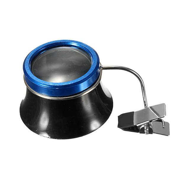 Lupa para anteojos con clip, lupa, lupa, relojero, herramienta de reparación (5X) Tmvgtek Para estrenar