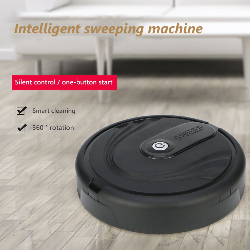Smart Sweeping Robot Vacuum Cleaner Floor Edge Clean Dust Auto Suction Sweeper 