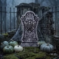 thumbnail image 2 of suore Halloween Outdoor Decor, Halloween RIP Graveyard Tombstones, Halloween Tombstones Outdoor Decorations for Graves Decorations with Metal Stakes for Cemetery Yard Lawn Party Decor, 2 of 6