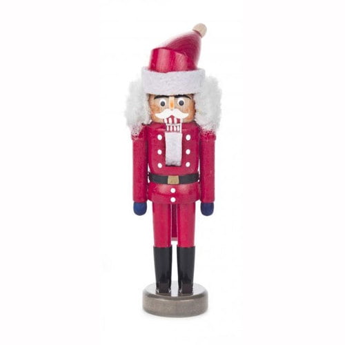 5 1/2" Miniature Santa German Mini Nutcracker NCD071X012