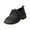 Black, variant on British Style Casual Loafers Platform Sole On Walking Comfort Flat Shoes for Women - Footwear for Everyday Wear and Versatile Outfits