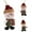 A2463 Vacemry under $5, variant on Usloyux Under $5 Christmas Big Head Santa Ornament, Plush Santa Claus Figure with Red Hat Design, Hanging Decoration for Tree Mantel Gift Exchange