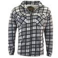 thumbnail image 2 of Game Mens GAME R5056 Richmond Sherpa Shirt - Charcoal Medium  Grey, 2 of 2