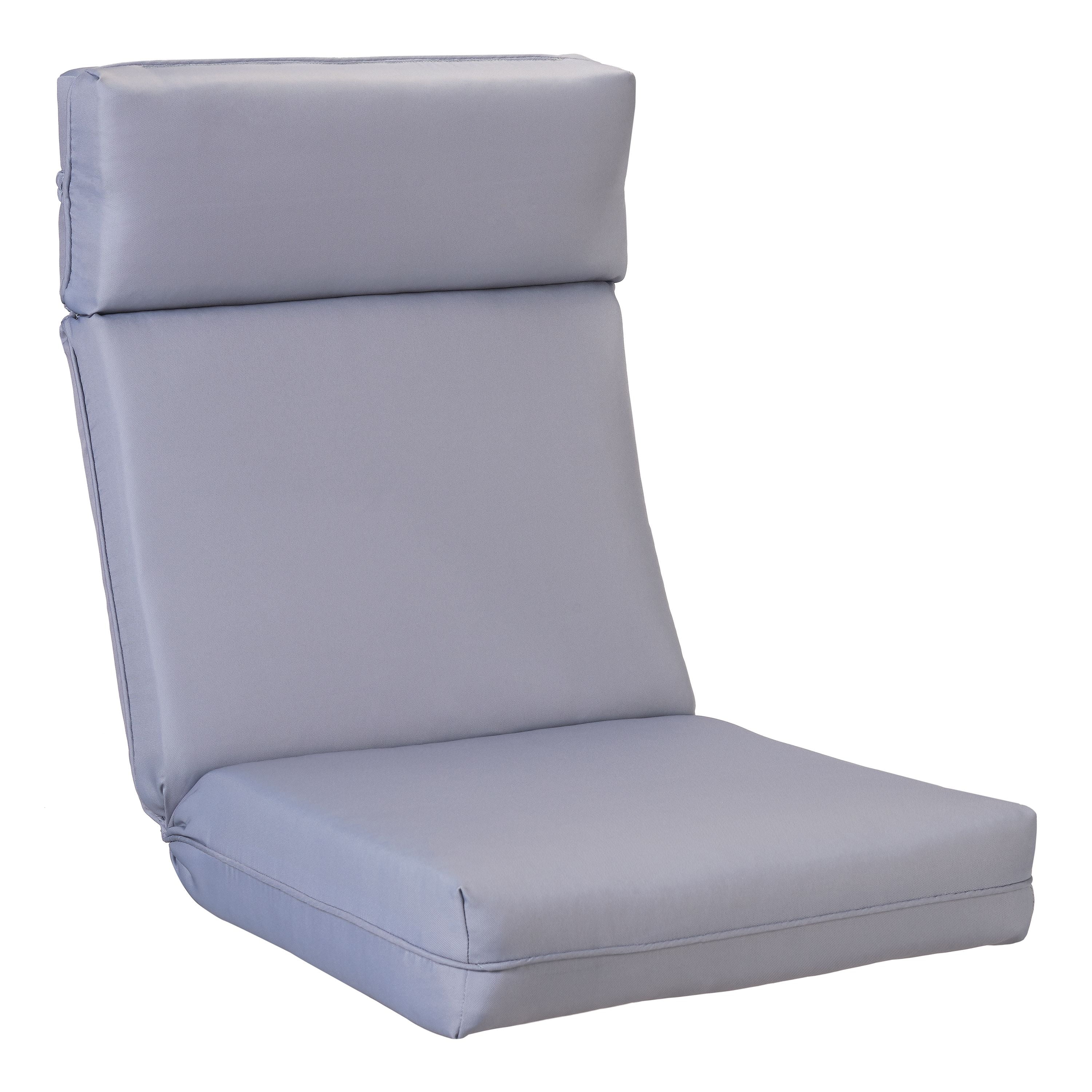 Better Homes Gardens Solid 1 Piece Dining Chair Cushion Grey Walmart Com Walmart Com