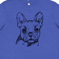 thumbnail image 4 of Inktastic French Bulldog Portrait Youth T-Shirt, 4 of 5