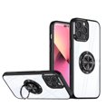 thumbnail image 1 of Transparent Armor Design Iphone 14 Pro Case With 360-degree Rotating Ring Holder, Waterproof, Scratch-resistant, Non-slip, Shockproof, 1 of 5