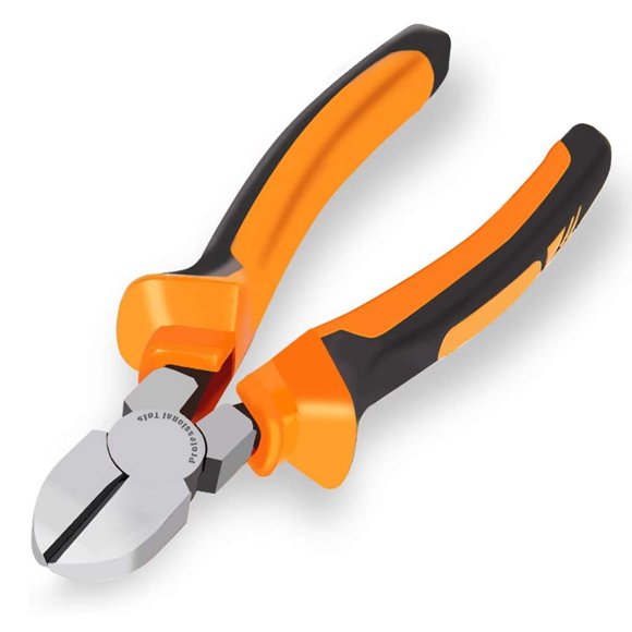 Cortaalambres BOENFU de 16 cm, alicates de corte diagonal de alta resistencia