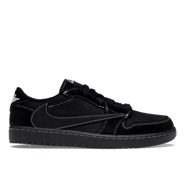 A i r-Jor-dan Retro 1 Low OG SP Travis Scott Black Phantom