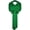 Green, variant on Keysmart SC1 Aluminum Blank AirKey - Yellow