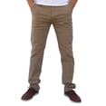 thumbnail image 1 of Pantalón de gabardina stretch John Silver  Corte recto color caqui, 1 of 4