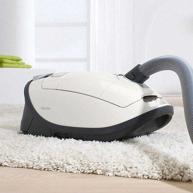 Miele Complete C3 Cat Dog Vacuum-Corded, White & Lotus Canister