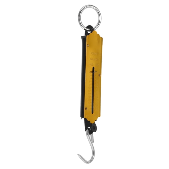 AURARMLET Portable Gold Handheld Weight Scale with High Precision Spring for Travel