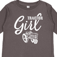 thumbnail image 4 of Inktastic Tractor Girl Girls Long Sleeve Toddler T-Shirt, 4 of 5