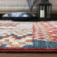 thumbnail image 5 of Safavieh Farmhouse Evonne Southwestern Area Rug, Navy/Red, 3' x 5', 5 of 11