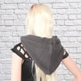 thumbnail image 4 of D-GROEE Winter Warm Women Hoodie Hat Scarf Soft Woolen Warm Hat, 4 of 7