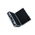thumbnail image 1 of Wweixi Aluminum Alloy Carrying Case Lightweight Waterproof Medium Black Briefcase Multipurpose Lock, 1 of 4