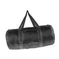 thumbnail image 3 of Bolso de lona de viaje plegable bolso liviano bolso cilíndrico portátil bolso de equipaje portátil para senderismo de piscina deportiva al Negro, 3 of 8