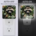 thumbnail image 2 of Raccoon LED Square Night Light for Bedroom and Bathroom - Energy Efficient and Bluetooth Compatible - 200 Characters, 2 of 6