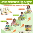 thumbnail image 5 of Zacro STEM Building Toys Blocks Set for Boys, 10-in-1 Educational Construction Kits Learning Toys with Storage Box, Creative Activities Games Toy Gift for Kids Toddler Girls Boys Age 4+, 5 of 7
