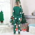 thumbnail image 2 of KANG Fashion Family Matching Pajamas For Mom Long Sleeve Top And Pants Two Piece Printed Sleepwear Home Loungewear Christmas Pajamas Family Christmas Pajamas Matching Sets, 2 of 5