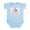 Sky Blue, variant on CafePress - Armenian Princess Infant Bodysuit - Baby Light Bodysuit, Size Newborn - 24 Months
