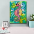thumbnail image 4 of Epic Graffiti 'Tropical Paradise 26' by Hello Angel Canvas Wall Art, 12" x 16", 4 of 8