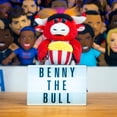 thumbnail image 4 of Bleacher Creatures Chicago Bulls Benny The Bull 10" Mascot Plush Figure (Popcorn), 4 of 5