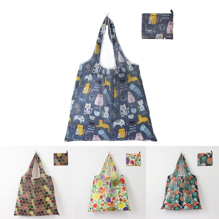 Reusable Nylon Tote Bag Foldable Eco Shopping Bag Tote Bag