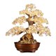 thumbnail image 1 of Bonsái de árbol del dinero con citrino y amatista: adorno for la fortuna y la suerte, ideal for enfriadores de vino en casa., 1 of 3