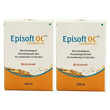 Episoft, OC Cleansing Gel 125ml x 2 (Pack of 2), 250 millilitre (KLF)