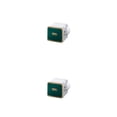 thumbnail image 1 of Dispensador de montaje en pared Cateissary Exprimidor de ducha Estante de almacenamiento Verde 2piezas, 1 of 6