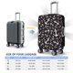 thumbnail image 4 of Balery Anchors Funda de equipaje, fundas para maletas, elástica, lavable, protector de maletas, compatible con maletas de 18 a 32 pulgadas-Small, 4 of 7