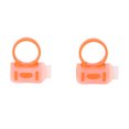 thumbnail image 3 of QIILU Drum Sticks Aid, Easy Installation Good Protection Silicone Drum Stick Clips For Jazz Drums Practicing For Beginners, 3 of 8