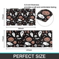 thumbnail image 7 of Accented Spooky Halloween Pattern Kitchen Rugs Sets Of 2,Anti Fatigue Kitchen Mat Rugs Non Slip Washable,Decorative Kitchen Floor Mats for Kitchen,Sink,Laundry,17"x30"+17"x47", 7 of 7