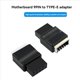 thumbnail image 3 of 2X Adaptador de Interfaz USB 2.0 de 9 Pines Macho A Hembra Tipo e de Placa Base Adaptador de Encabezado de Interfaz Tipo e, 3 of 5