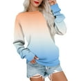thumbnail image 7 of kytmyeq Women's Shirt Casual Long Sleeved Halloween Printed Round Neck Raglan T-shirt Top, 7 of 7