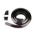 thumbnail image 1 of Car Spoiler Carbon Fiber Rubber Tail Spoiler  Free Punching Decoration Car Lip Wing, 1 of 10