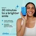 thumbnail image 2 of Zimba Teeth Whitening Strips, Enamel Safe Vegan Teeth Whitener, 28 Strips, 14 Treatments, Mint, 2 of 7